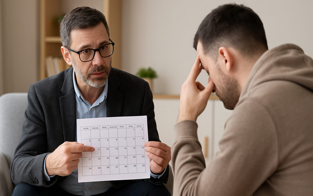 ¿Por que no es conveniente a tener citas de psicología a mas de 15 días?